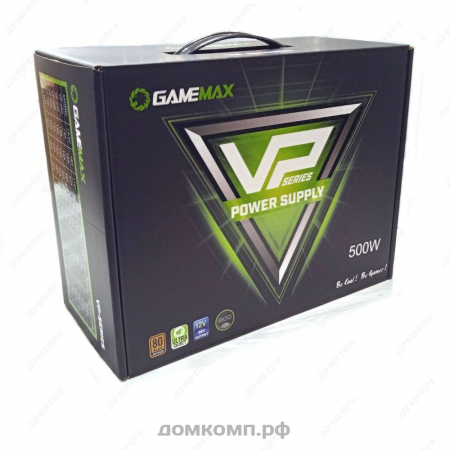 Блок питания 500 Вт GameMax VP-500-RGB 80+ недорого. домкомп.рф